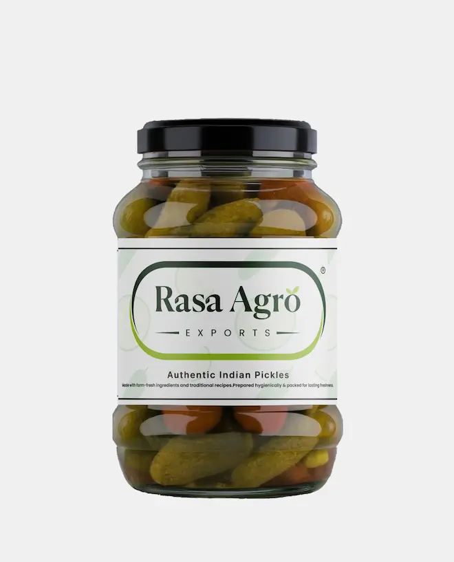 Pickled Gherkins With Tomatoes